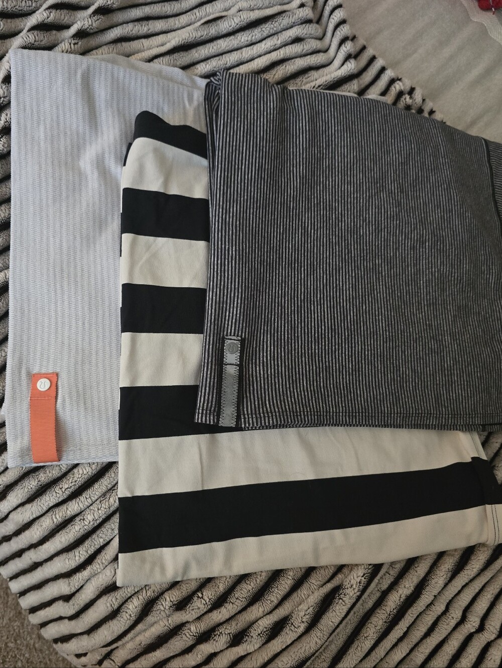 Lululemon (Set Of 3) Vinyasa Scarf Wraps - Can Be Worn Multiple Ways